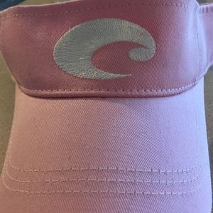 Pink Costa visor/hat